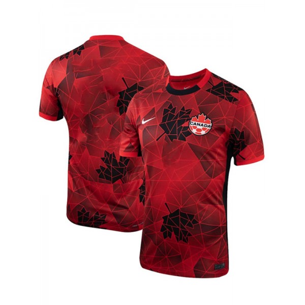 Canada home jersey soccer uniform men's home sportswear football kit tops sports shirt 2023